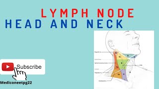 lymph nodes#head&neck#neetpg22#inicet#next# mediconeetpg22