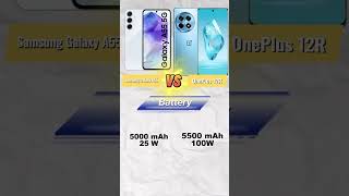 Samsung Galaxy a55 vs OnePlus 12r