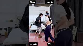 #jennie #zico #dancechallenge