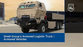 Streit Group's Armored Logistic Truck | Armored Vehicles