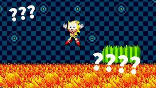 Sonic 2 NSO bugs #1: a little TOO super.