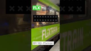 Ein Flixtrain mit der BR 182 am Bahnhof Südkreuz (28. August 2022) | ÖPNVinBB | #shorts