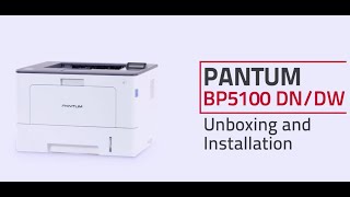 【Laser printer】 BP5100 series | Monochrome Unboxing | Pantum