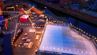 Salt and Tar You're So Cool Under The Lights - April 22, 2024 Site Progression by EFP Drone Footage