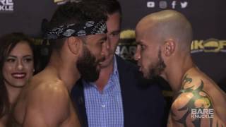 BKFC 8 Bigfoot Silva vs Gabriel Gonzaga Weigh In Highlights From Florida