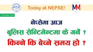 Today at NEPSE 23 October 2024