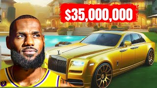 Richest NBA Player: LeBron James's  INSANE Car Collection