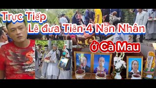 Chấnn Độngg Cà Mau Lễ Tiễn Đưa 4 Nạ.nNhân XấuSố Trong Vụ ThảmS.át Cả Xóm Kéo Đến Ai CũngRơi Nước Mắt