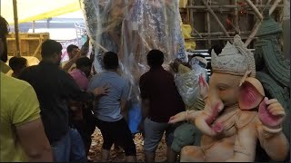 😍 गणेश जी चले अपने घर 2023।।ganesh ji indore 2023।nitin sir vlog।ganesh ji indore murti 2023 ganesh