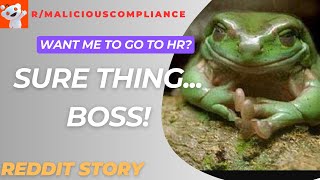 R/MaliciousCompliance - Boss Wont Let PREGNANT EMPLOYEE Work From Home... Cue Malicious Compliance..