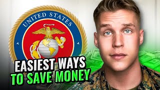 Top 3 EASIEST Ways To Save Money in the Military