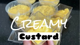 3 Ingredients Vanilla Custard  // COOKING VLOG  //  EgyPino SaraHima Vlog