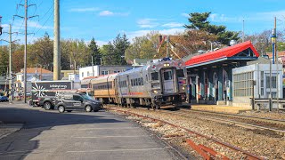 NJT Pascack Valley Line: Railfanning 2 Trains @ Pearl River (5/2/20)