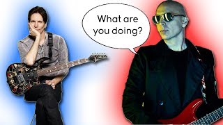 Steve Vai: Joe Satriani Would 'SHUT ME DOWN' In Guitar Lessons!