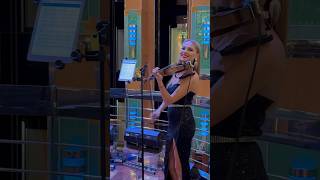 BEAUTIFUL VIOLIN DUO #carnivalmagic #carnivalcruise