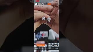 Tianyu gems Moissanite hand-made cut VS  Market machine cut