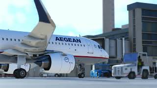 FULL FLIGHT | Aegean Airlines | Rome - Corfu | AIRBUS A320 NEO | MSFS2020