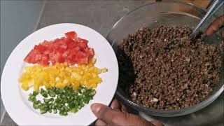 Azifa Ethiopian Lentil Salad    አዚፋ    Äthiopische Linsen Salat