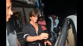 Shahrukh Khan At Shankar Mahadevan Studio in Mumbai