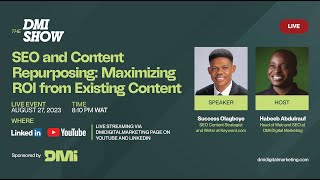 SEO and Content Repurposing  Maximizing ROI from Existing Content