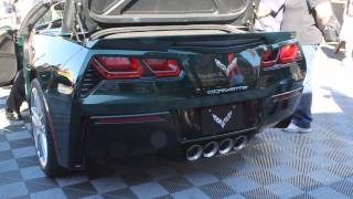 2014 Corvette Stingray Dual Mode Exhaust / Convertible top Demo