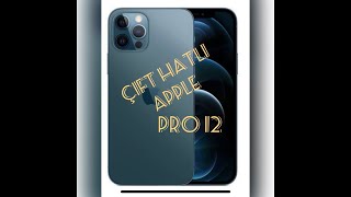 Çift hatlı Apple #pro12 #dualsim #esim #applepro12 #apple