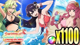 Bleach Brave Souls: Swimsuit Zenith Summons: Super Splash - 1100 Orbs