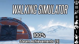 Walking Simulator | Steam Achievements (9), 100%