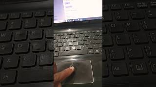 Sony Vaio Series Laptop Touchpad Not Working Problem#macnitesh#keyboardtricks#2024short