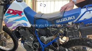 Carburetor Overhaul [SUZUKI DR250]