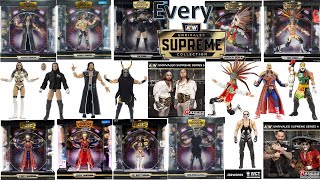 Every Jazwares AEW Unrivaled Supreme Collection Comparison List All Elite Wrestling Action Figures