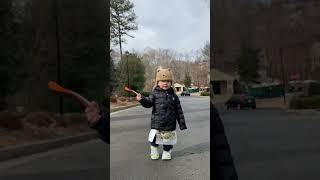 Baby Learning Videos | Baby’s First Steps Outside | Learning to Walk Adventure! #shorts