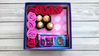 ❇️How to Arrange Ferrero Rocher Chocolate Box | Anniversary Hamper | Kavin Accessories❇️