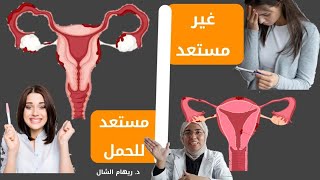 علامات لو ظهرت تأكدى من استعداد الرحم للحمل 🤰|د. ريهام الشال