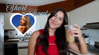 reacting to short n' sweet by sabrina carpenter !