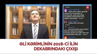 Axcp sədr Əli Kərimli iftiraları puç etdi !