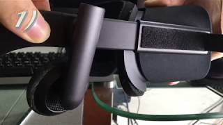 How to fix a Oculus Rift Right Side Headphone not functioning problem.