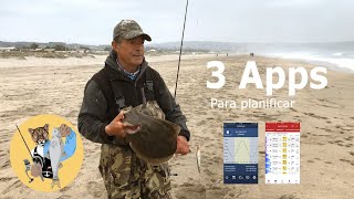 3 Apps imperdibles. #pesca #spinning con #señuelos #corvina #lenguado