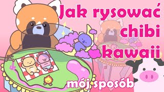 Mój sposób na RYSOWANIE chibi i kawaii postaci zwierzątek 🎨 Krita