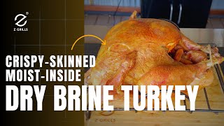 Tommy's Smoked Turkey | Crispy-Skinned, Moist-Inside Dry Brine Turkey 2023 | Z Grills