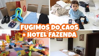 PORQUE EU SUMI, FUGINDO DO CAOS + FOMOS PARA SERRA NEGRA, HOTEL FAZENDA 💕