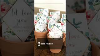 Top Ten Wedding Favors Inspiration