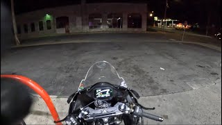 Another Friday night cruise on the zx10r