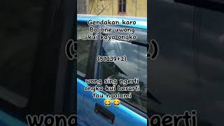 honda civic nouva // gendakan karo bojone uwong