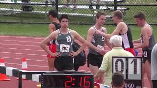 2018-05-06 Horizon League Meet - Men's 800m (Final)