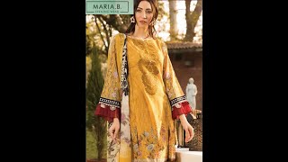 Mariab Summer Lawn 2021-Latest Lawn with Chiffon Duptta