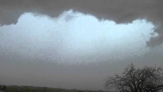 From the Vault: Shelf Cloud Moves Over Decatur, Texas (3/19/2012)