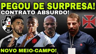 PEGOU DE SURPRESA! CONTRATO ABSURDO II NOVO MEIO-CAMPO DO VASCO II SITUAÇÃO PAYET E MUITO MAIS!