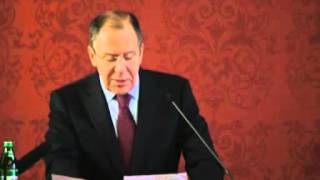 Jan 14, 2013 Ukraine_Lavrov for closer ties with Ukraine and Europe