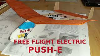 Push-E Free Flight Electric Capacitor Model